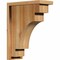 Ekena Millwork Mediterranean Rough Sawn Corbel w/Backplate, Western Red Cedar, 6"W x 14"D x 18"H COR06X14X18MED01RWR - alternate 1